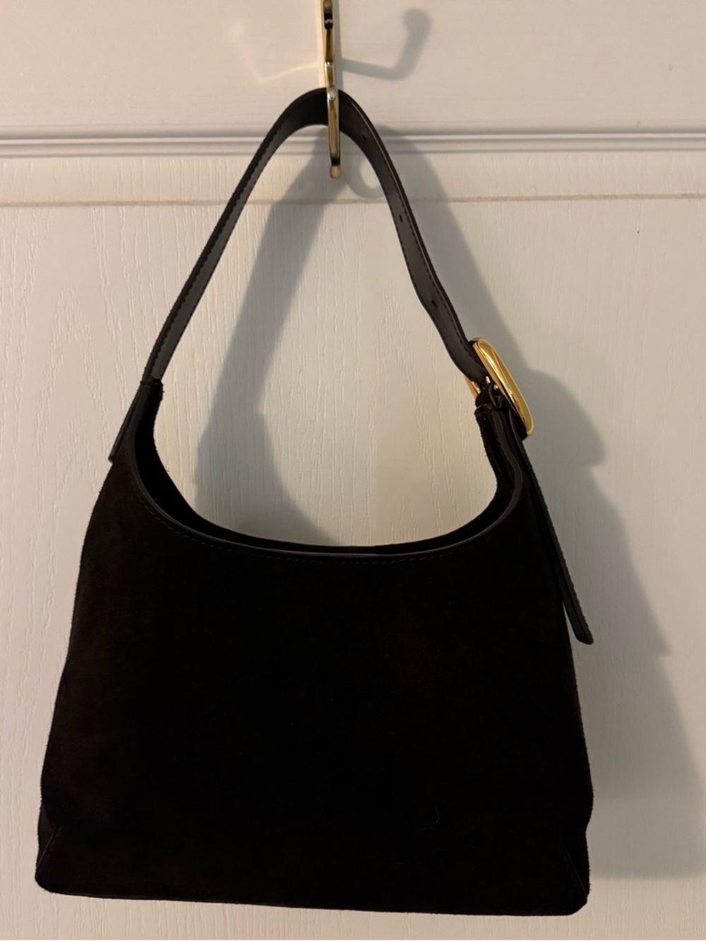 Madewell Small Bucket Tote. Dark Carob.